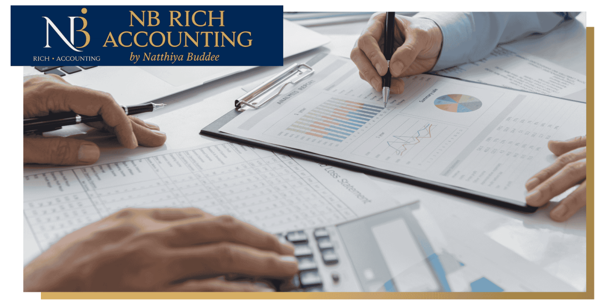 ทำบัญชี รายเดือนรายปี